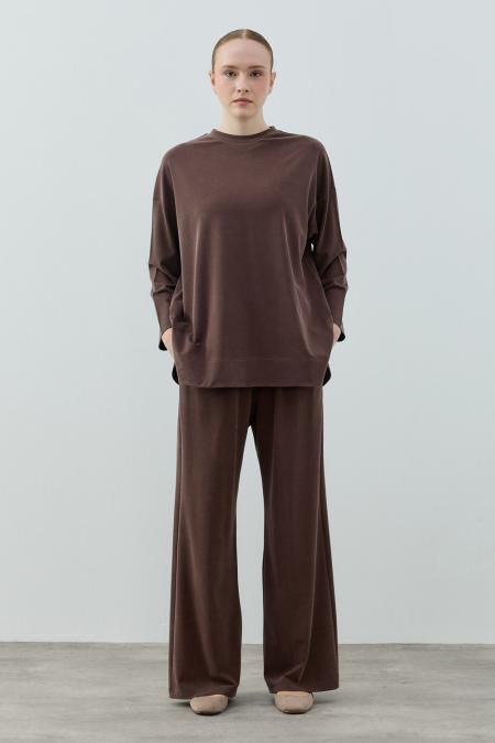 Bambu Comfi Takım-Kahverengi