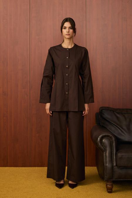 Basıc Şık Takım-Acı Kahve