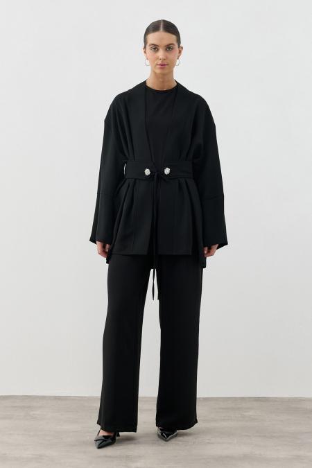 Elegance Takım-Siyah