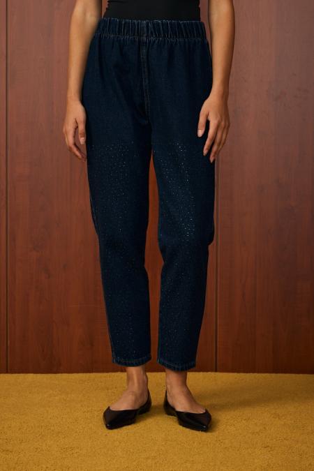 Galaksi Denim Pantolon-Lacivert