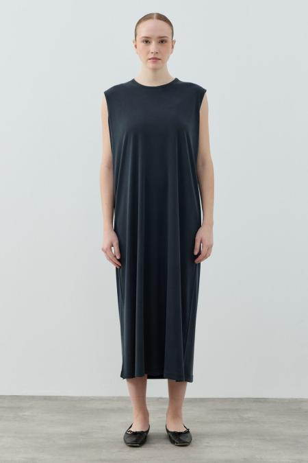 Kolsuz Modal İç Elbise-Siyah