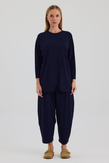 Makas Tunik Takım-Lacivert