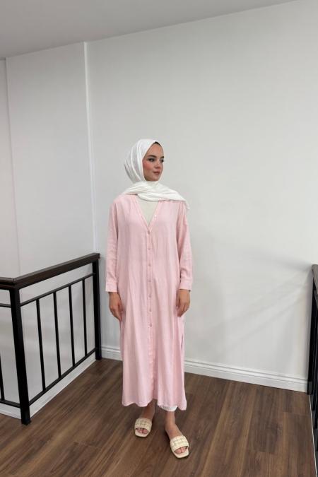 Maldiv Gömlek-Pembe