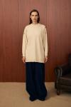 Milano Triko Tunik-Bej