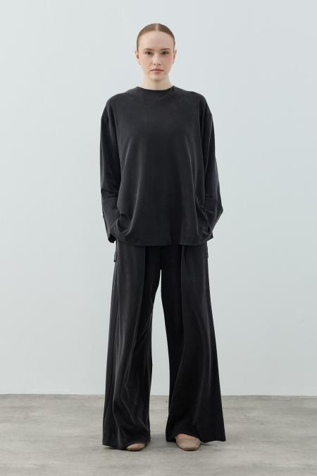 Modal Comfy Takım-Siyah