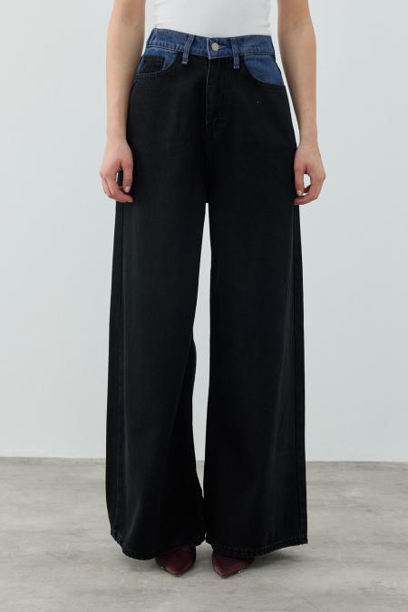Nolene Denim Pantolon-Siyah