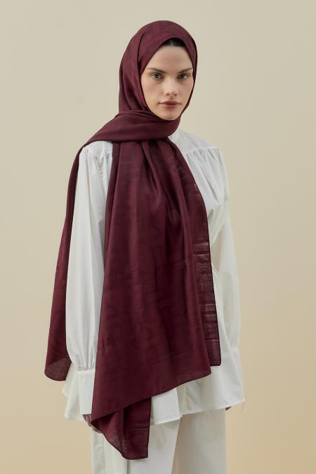 Oriantal Elegance Şal-Bordo