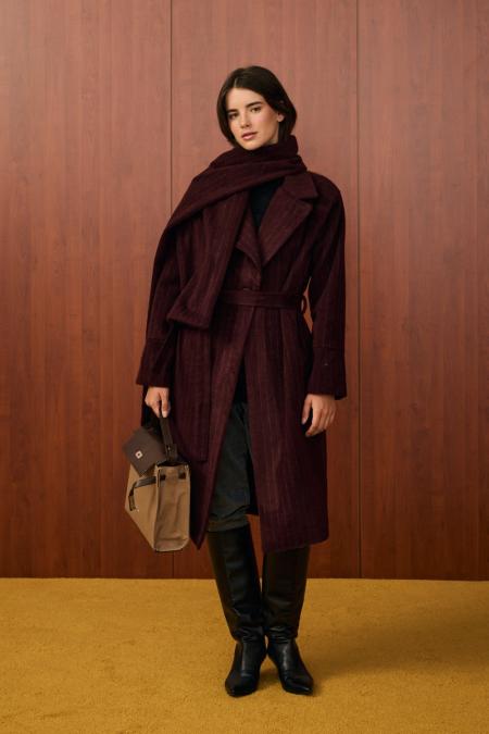 Osaka Atkılı Kaban-Bordo