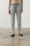 Peru Paça Denim Pantolon-Gri