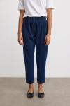 Peru Paça Denim Pantolon-Lacivert