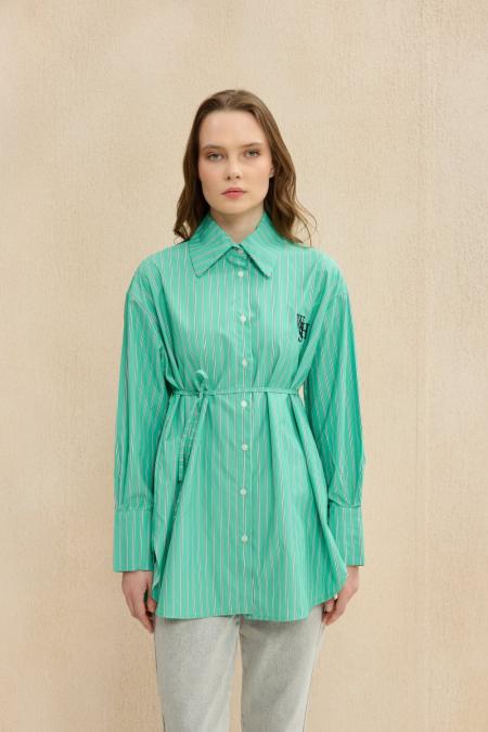 Retro Gömlek-Yeşil