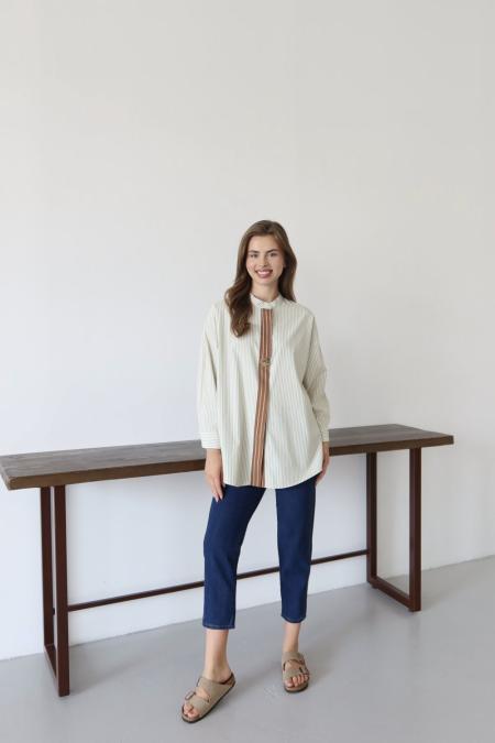 Şanzalize Gömlek-Yeşil