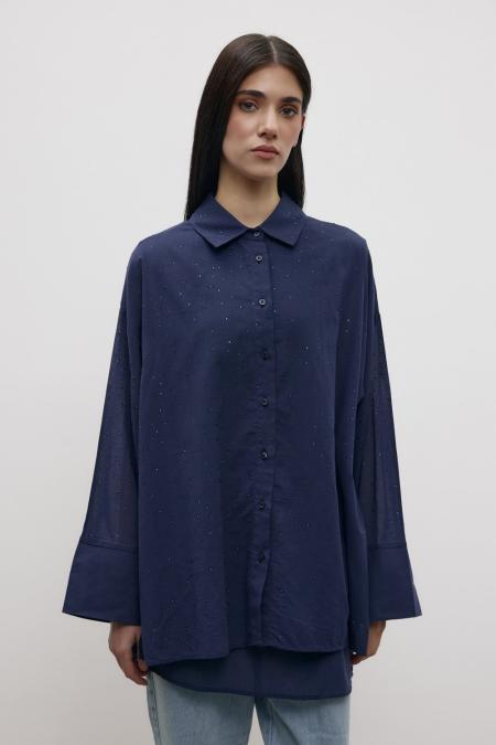 Shine Gömlek-Lacivert