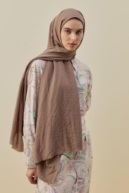 Soft Bambu Şal-Vizon