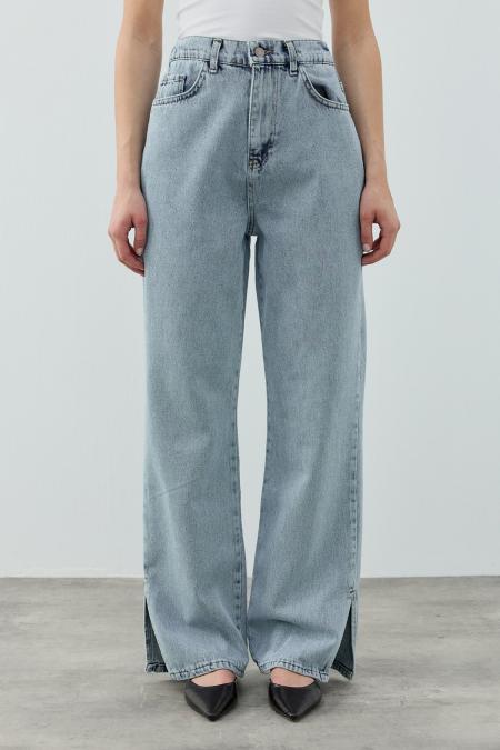 Spany Denim Pantolon-Ky Buz Mavi
