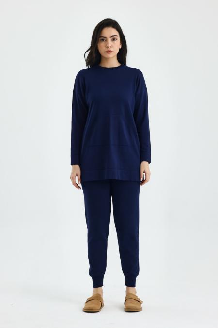 Triko Basic Takım-Lacivert