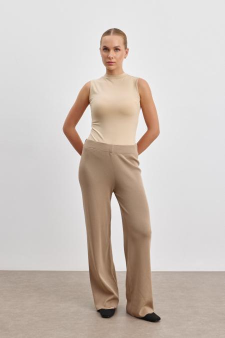 Triko Pantolon-Vizon