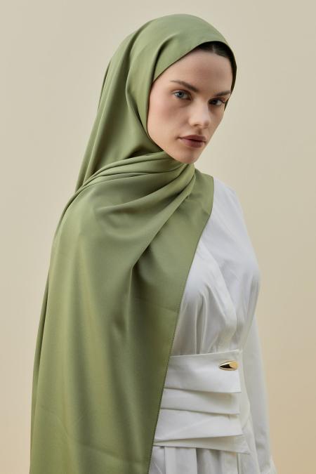 Vintage Şal-Mint Yeşil