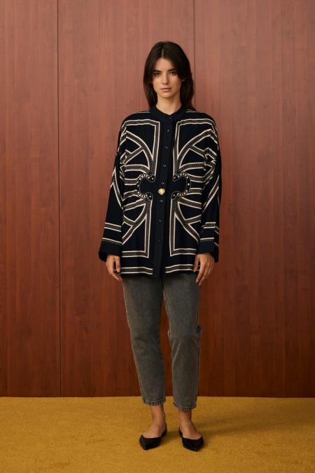 1460 Cannes Gömlek Siyah