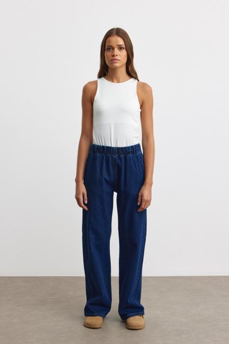 Palazzo Pantolon-Lacivert