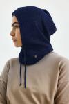 Simli Balaclava Bere-Lacivert