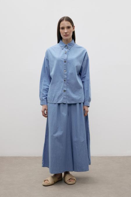 Venedik Gömlek-Mavi