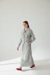 Romantik Denim Ceket-Ky Gri