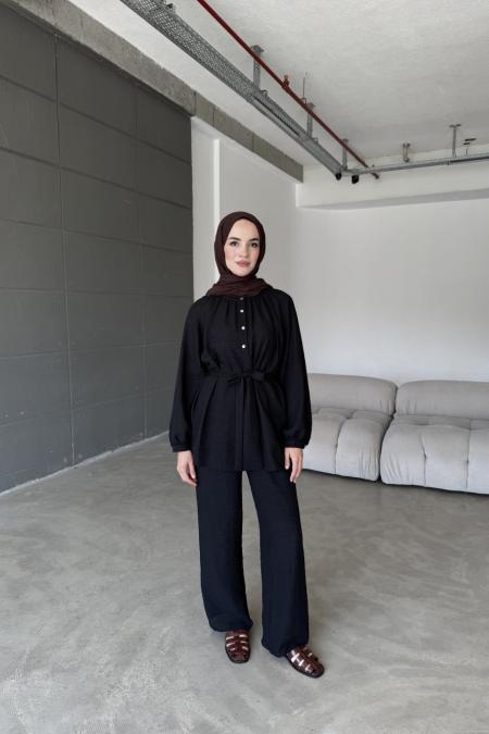 Sardunya Takım-Siyah