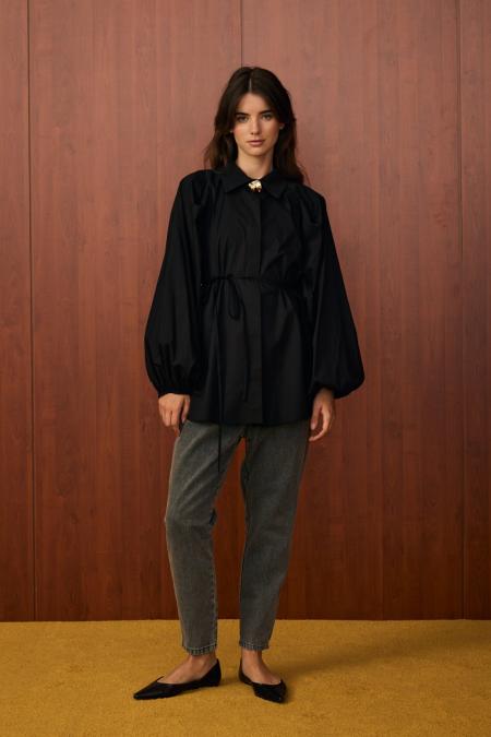 Balerin Gömlek-Siyah