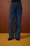 Mara Palazzo Denim Pantolon-Ky Lacivert-MRW-1519