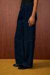 Mara Palazzo Denim Pantolon-Lacivert-MRW-1519