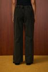 Mara Palazzo Denim Pantolon-Tint Siyah-MRW-1519