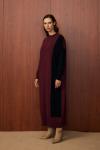 Blok Elbise-Bordo-MRW-1504