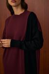 Blok Elbise-Bordo-MRW-1504
