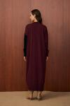 Blok Elbise-Bordo-MRW-1504