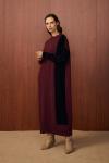 Blok Elbise-Bordo-MRW-1504