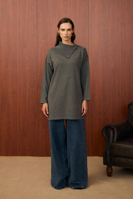 Yaka Verev Tunik-Antrasit