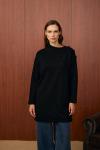 Yaka Verev Tunik-Siyah-MRW-1558