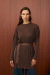 Shine Triko Tunik-Kahverengi-MRW-1535
