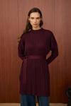 Shine Triko Tunik-Bordo-MRW-1535