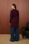 Shine Triko Tunik-Bordo-MRW-1535