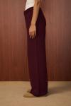 Basic Triko Pantolon-Bordo-MRW-1511