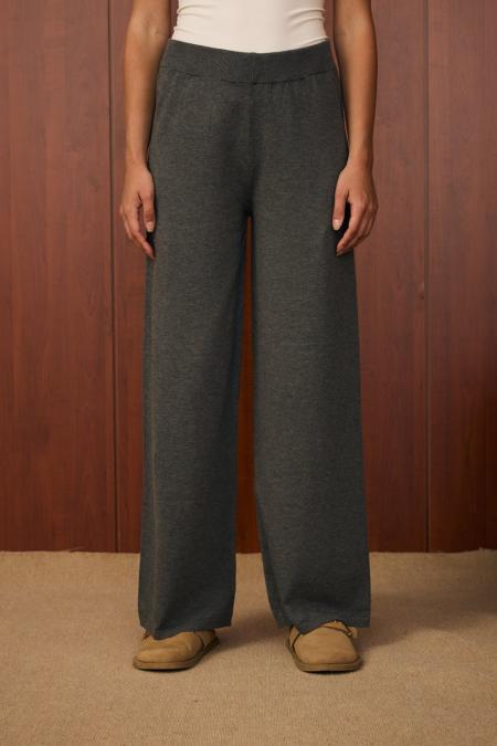 Basic Triko Pantolon-Antrasit-MRW-1511