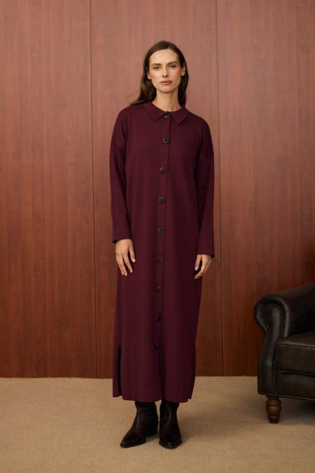 Maraa Hırka-Bordo-MRW-1522