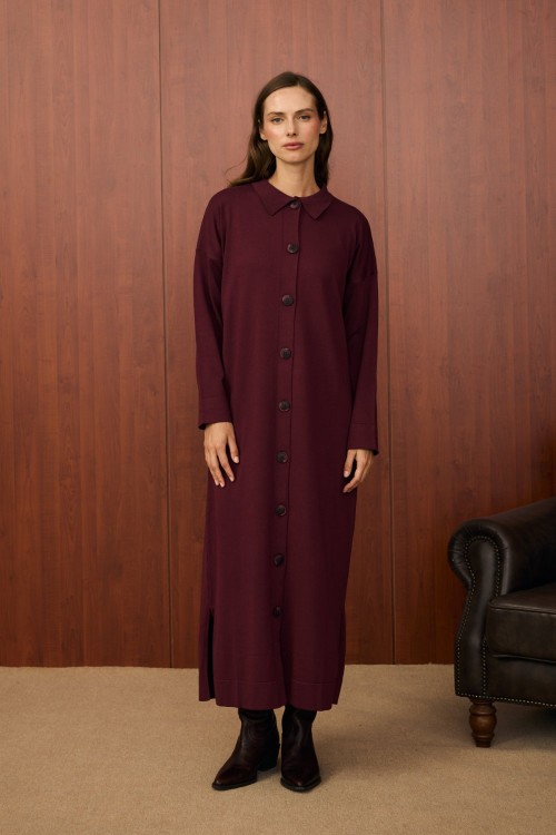 Maraa Hırka-Bordo-MRW-1522