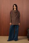 Meryy Triko Tunik-Kahverengi-MRW-1506