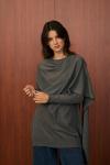 Meryy Triko Tunik-Antrasit-MRW-1506