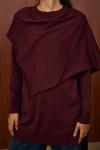 Meryy Triko Tunik-Bordo-MRW-1506