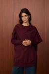 Meryy Triko Tunik-Bordo-MRW-1506