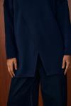 Makas Triko Tunik-Lacivert-MRW-1559